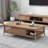 Modern Solid Ash Wood Coffee Table