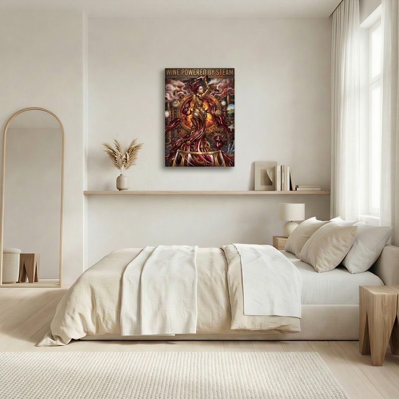 Impression sur toile tendue sur toile Steampunk, H 36 po x l 24 po