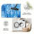 1PC Abstract Distressed Blue and White Textured Farmhouse area rugs for Living Room, Soft and Comfortable, Suitable for all seasons, easy-to-maintain, machine washable Indoor floor mat, Under Table Farmhouse suitable for dining table, bedroom,-129870853
