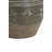 D10x10" Round Terracotta Vase With Aged Green Finish