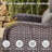 Anner 5-Piece All Weather Outdoor Wicker Patio Conversation Set With Square Metal Fire Pit Table, Swivel Gliders And Side Table-1808669431-1808668937-1808668936
