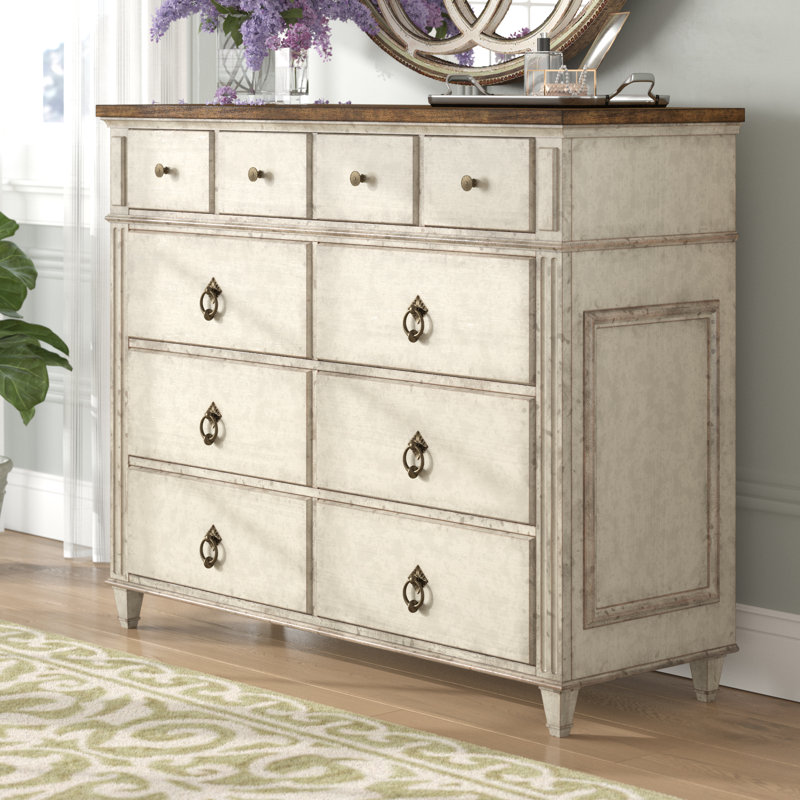 Commode double 8 tiroirs Kimmons Bureau