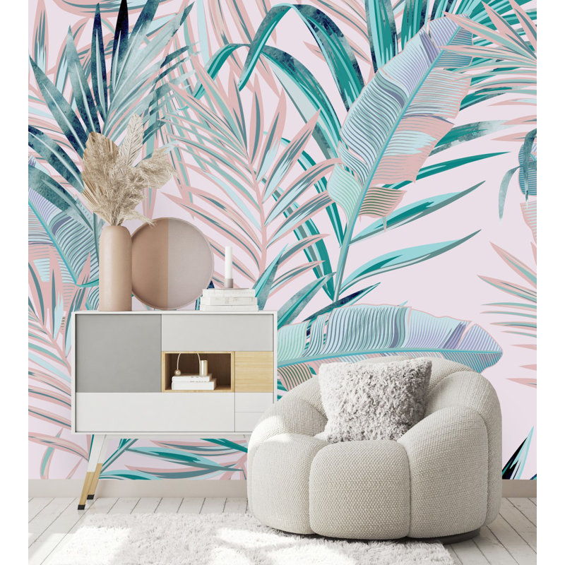 Beatt Floral Tile, 10.4' L x 125" W
