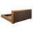 Dorine Leather Platform Bed-1275680868