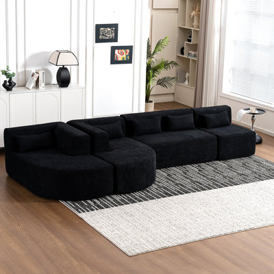 Canapé en polyester confortable pour une vie relaxante et élégante