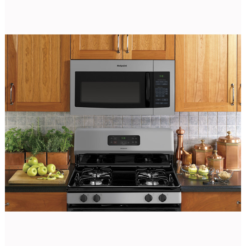 GE Appliances 29.88'' 1.6 cu. ft. 1580 - Watt External Over-The-Range Microwave
