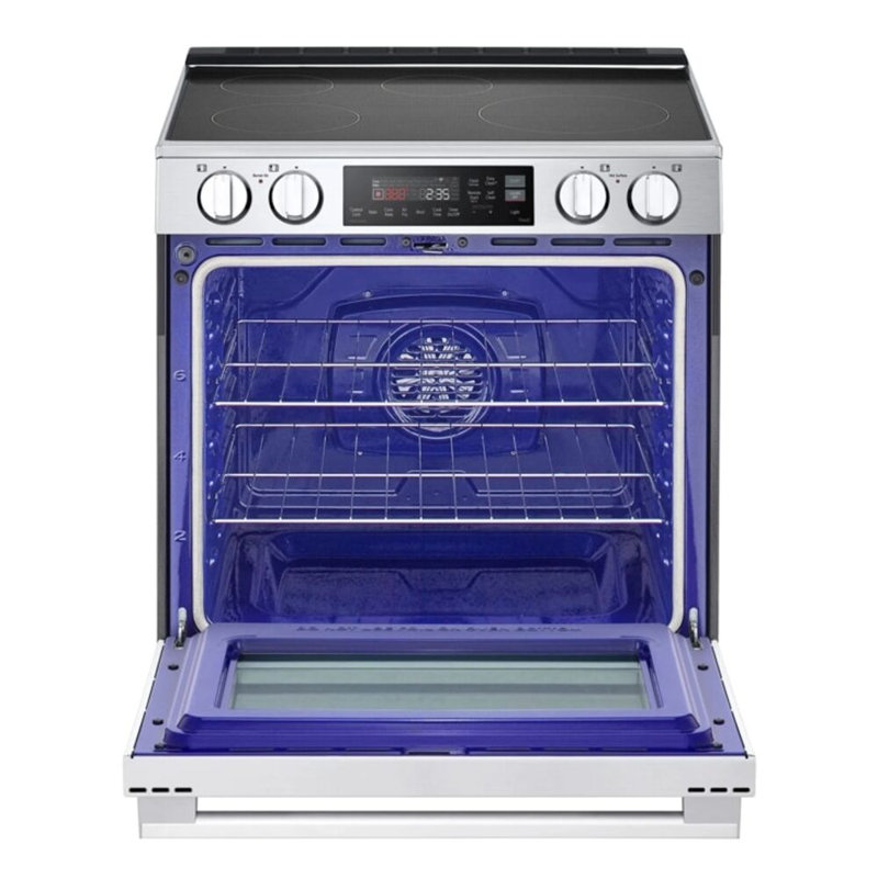 LG 6.3 cu. ft. Smart Induction Slide-In Range with Air Fry, ProBake Convection and Premium Handle, 4