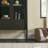 Aleric Modern Fluted Glass Bookshelf Cabinet-1623066701