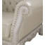 Chaise en cuir synthétique Dresde Dresde avec 2 coussins