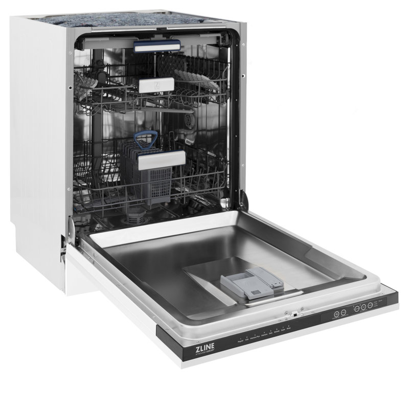 Zline Autograph Edition 24" 51 dBA Built-In Button Control Dishwasher, Gold