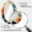 Tefft - Blue Oval Wall Mirror Decor-2073488765