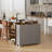 Double Tilt Out Trash Cabinet 10 Gallons Wooden Free Standing(Not include trash can)-106845994