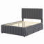 Upholstered Platform Bed with Trundle-118090277-118090275