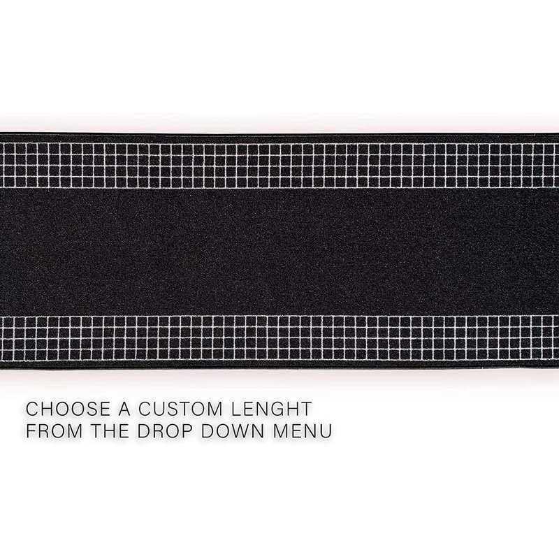 Performance Checkered Indoor Rug, Runner 2'7'' x 18'