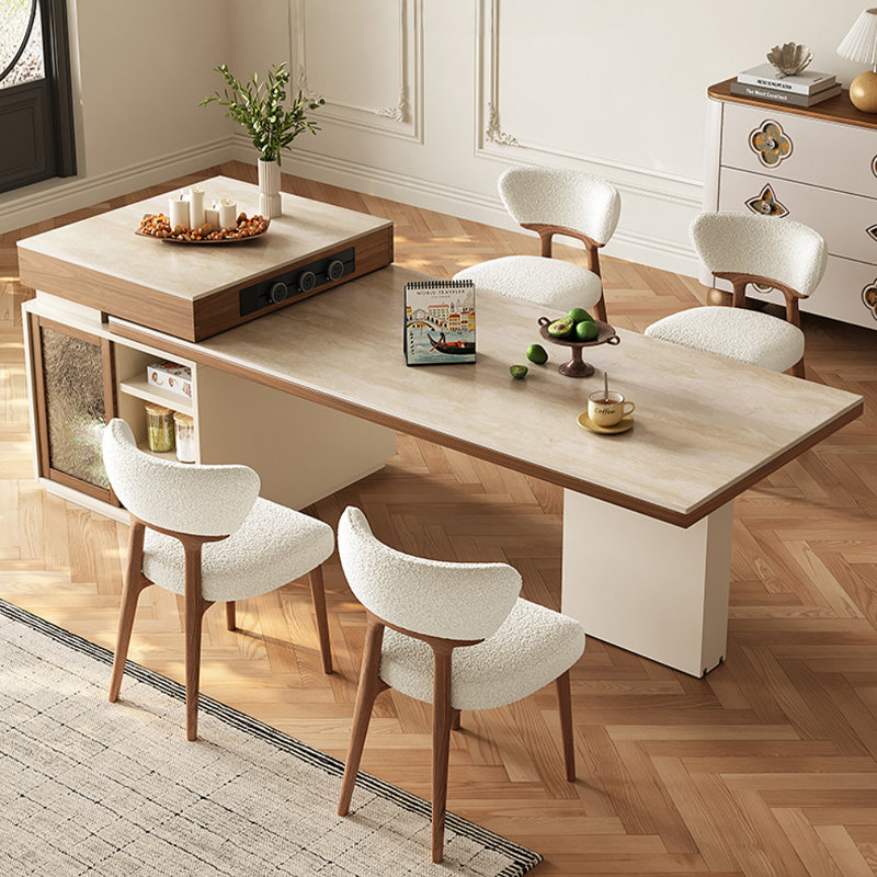 Modern Minimalist Extendable Dining Table