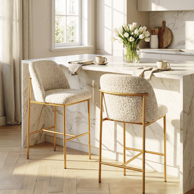 Tabouret de bar 25 po COLAMY Aurelia