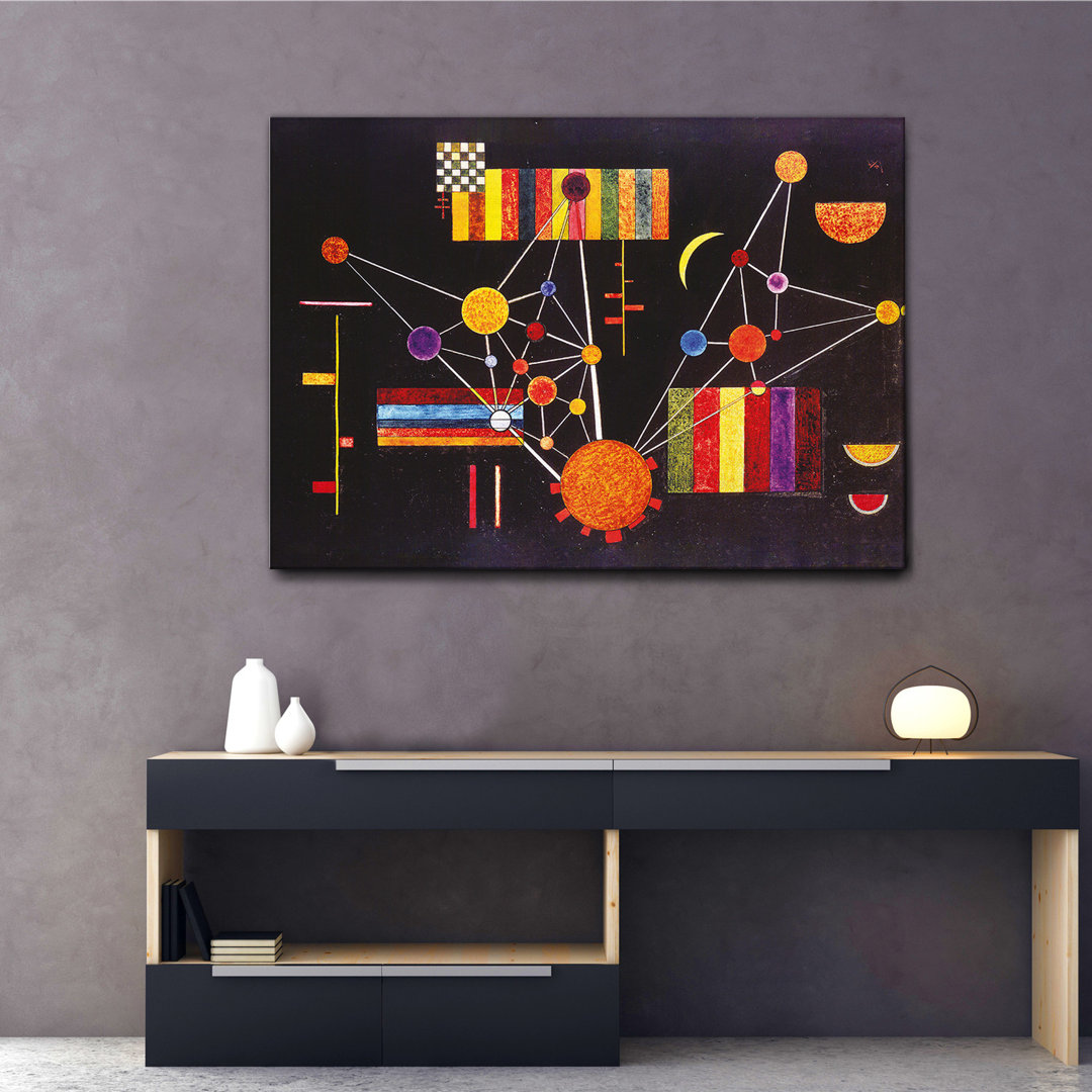 Leinwandbild Reticolo von oben von Vassily Kandinsky