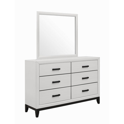 Miroir blanc Mirage