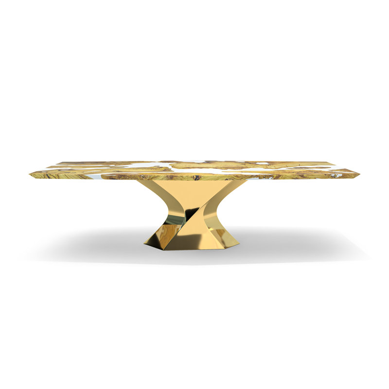 Calliope Dining Table, 29.5"H x 72"L x 42"W
