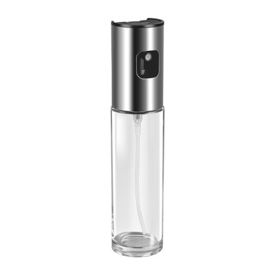 Bouteille d'eau, vaporisateur d'huile, pompe, verre, olive, cuisson, casserole en acier inoxydable, gouttes étanches