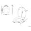Toilet Seat PUTUMAYO  Soft Close Duroplast Black-1448863510