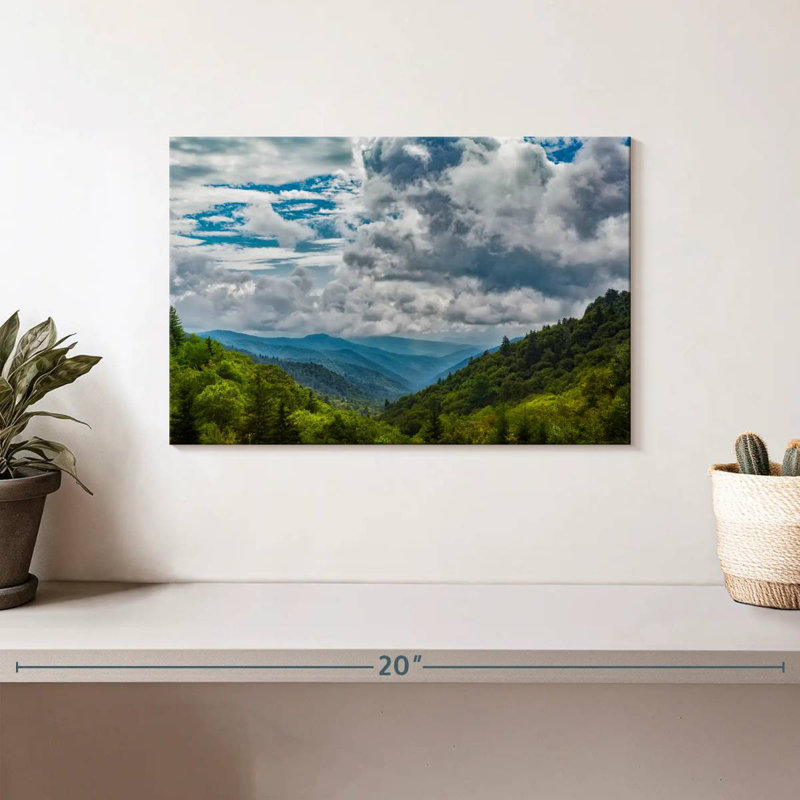 Alvord Smoky Mountains Valley, H 8 po x l 12 po