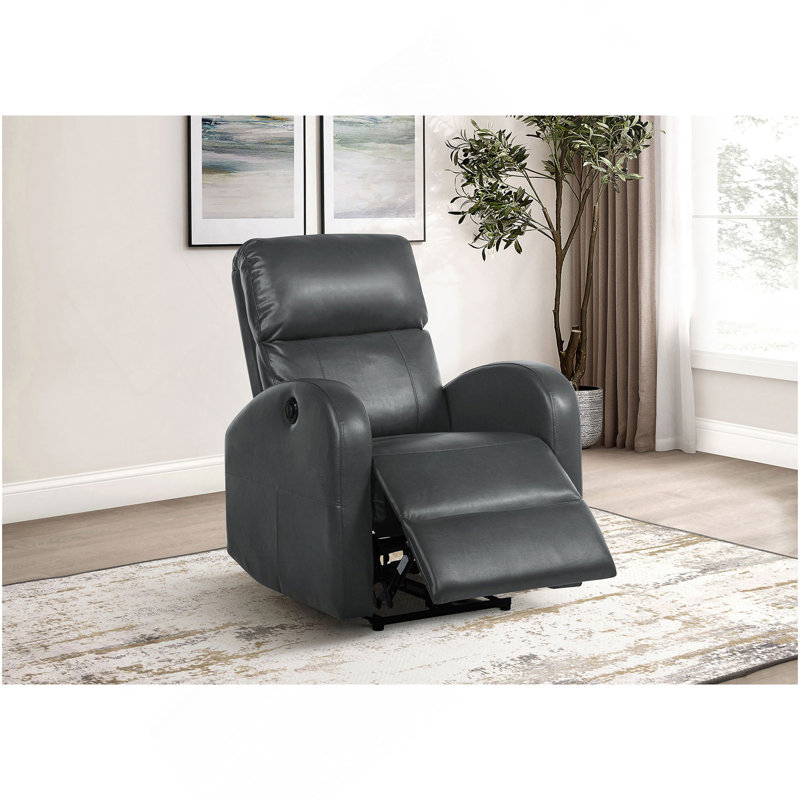 Fauteuil inclinable électrique Meglia, Gris