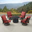 Paiden Outdoor 6 - Piece Conversation Set-834413153