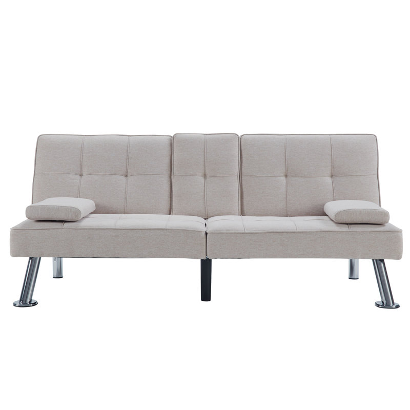 Meilin Twin 65.4'' Upholstered Convertible Sofa