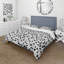 Ensemble de housse de couette noir et blanc Midcentury Mosaic Tiles I - Midcentury-109174352
