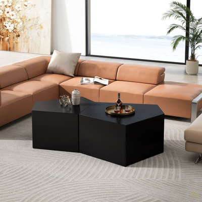 Irregular Pentagon Nesting Coffee Table Set Geometric Coffee Table Set Side Table Set Cocktail Table Set Center Table Set For Living Room Bedroom Irregular Pentagon Nesting Coffee Table Set Geometric Coffee Table Set Side Table Set Cocktail Table Set Center Table Set For Living Room Bedroom