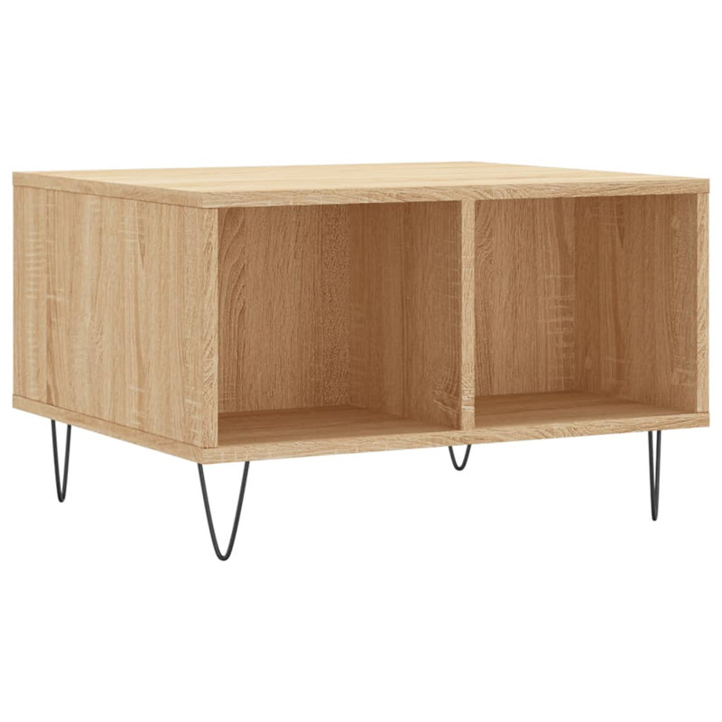 Caihe Coffee Table with Storage, Sonoma Oak