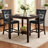 Juelian Tufted Faux Leather Upholstered Side Chair-27705802