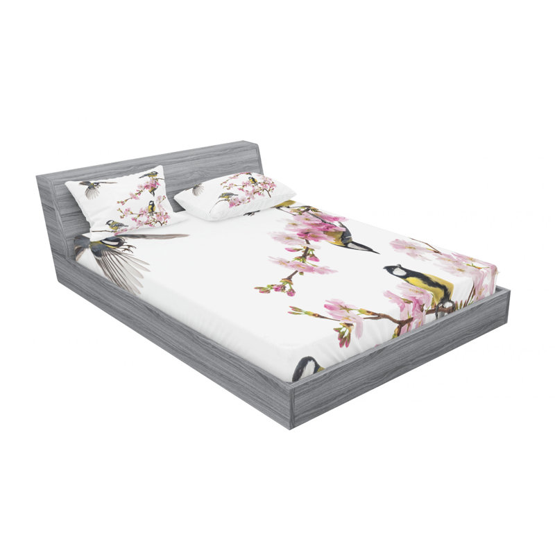 Microfiber Sheet Set, Full Sheet Set + Fitted Sheet + 2 Pillowcases