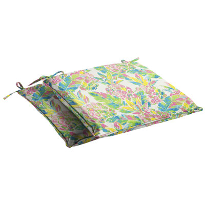 Claussen Indoor/Outdoor Dining Chair Cushion by Bayou Breeze