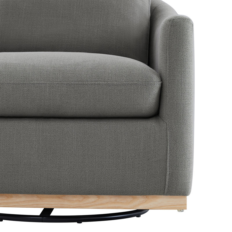 Fauteuil demi-tonneau pivotant Deary, Lin performance Effie Flint