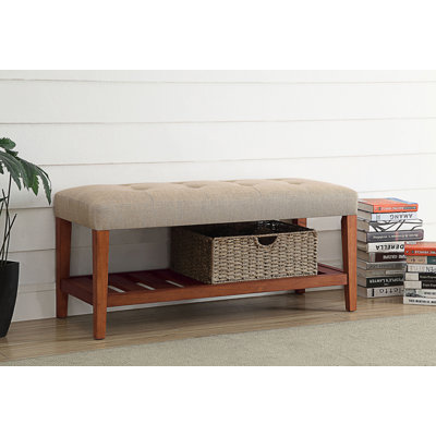 Banc moderne avec tablette, banc de vestibule