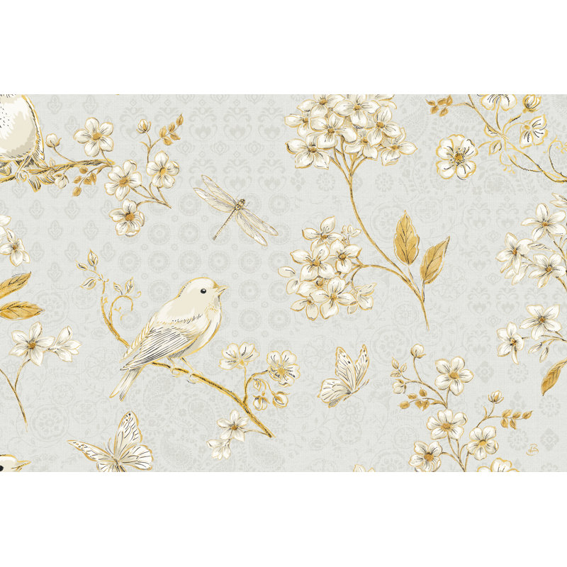 Golden Garden II, H 24 po x l 36 po x P 1,25 po