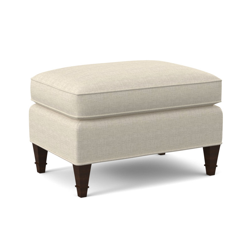 Everton Ottoman, Margaret Lagoon, American Walnut