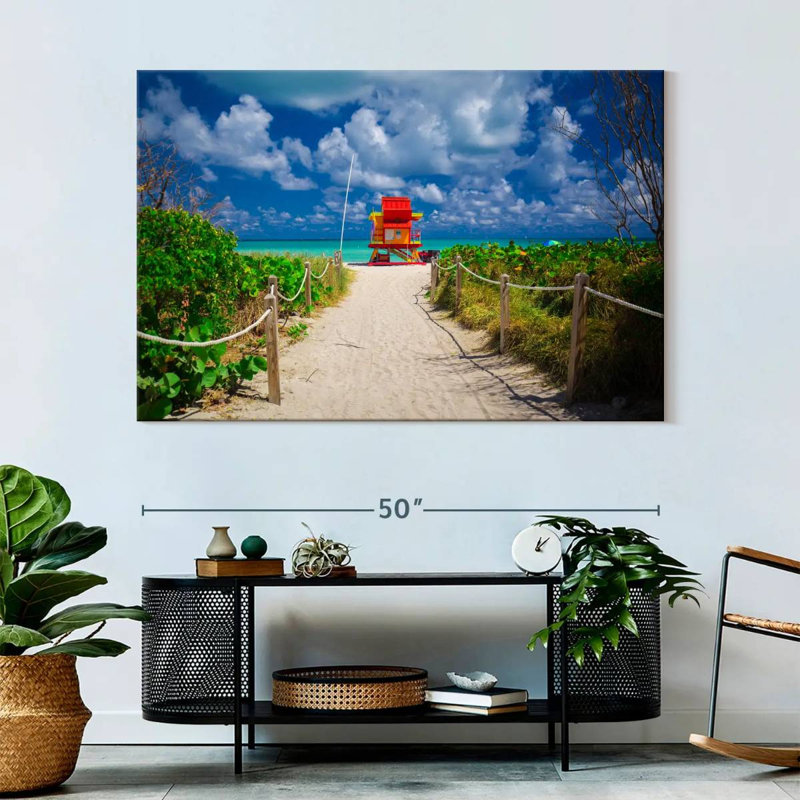 Gillard Miami Lifeguard Tower Path, H 34 po x l 51 po