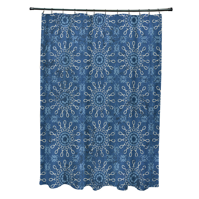 Rideau de douche Harrel, Bleu