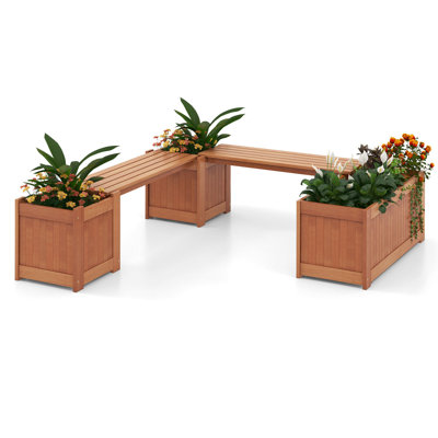 Jardinière en bois franc Arlmont & Co.