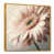 Toile avec cadre flottant or