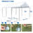 20 Ft. W x 10 Ft. D Canopy