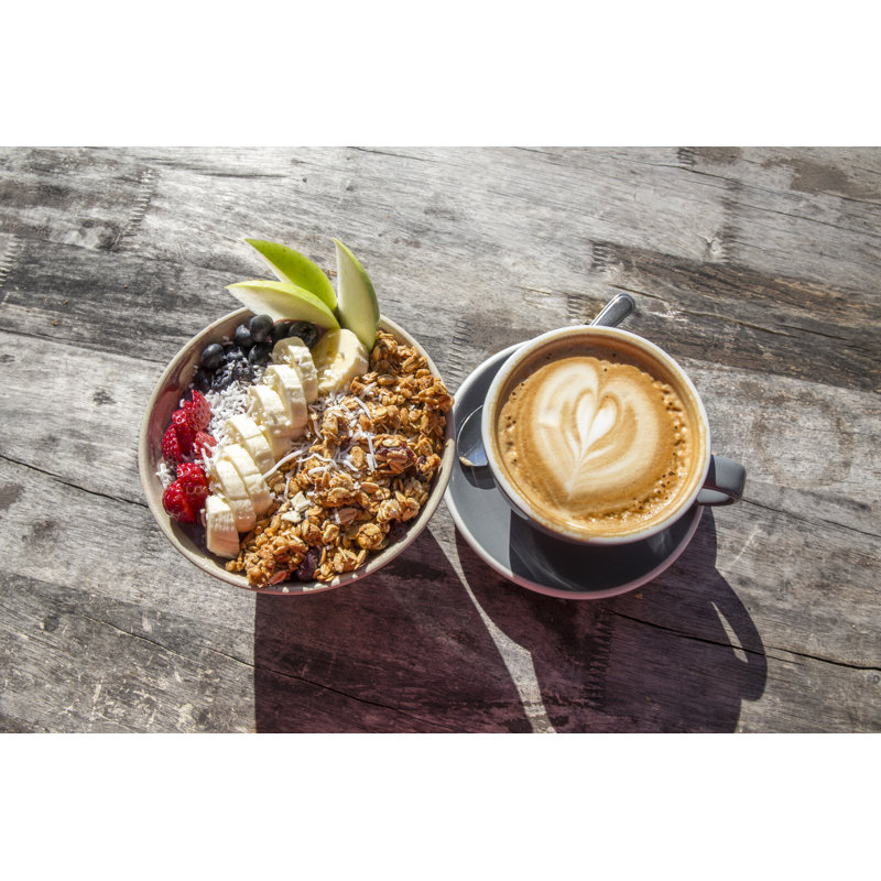 Acai Bowl by GEOLEE - Wrapped Canvas Print, 81cm H x 122cm W x 3.8cm D