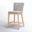 Dorey 39'' Wicker Outdoor Bar Stool with Cushion