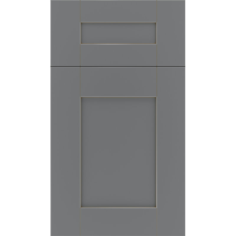 Échantillon de porte à accès complet Dwelling, Cloudburst avec glacis fumée, Érable