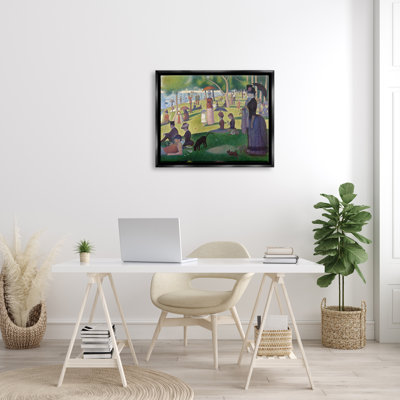 «Sunday on La Grande Jatte» par Georges Seurat - peinture sur toile tendue