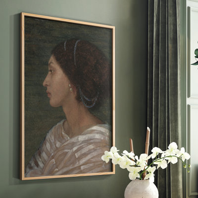 «Vintage Portrait Print XLII» sur papier