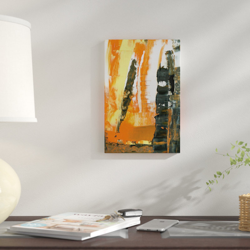 « avenue iv », impression sur toile, H 26 po x l 18 po x P 1,5 po, Pas de tapis, Toile tendue